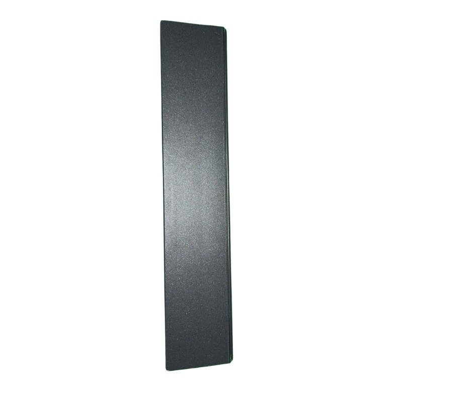 Lamelle aluminium gris givré 10cm